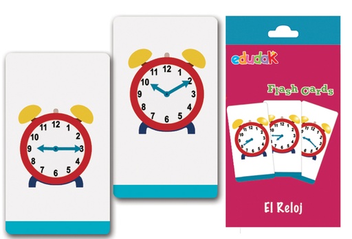 6022 FLASH CARDS RELOJ