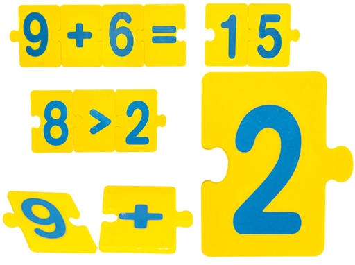 3143 NUMEROS Y SIGNOS CONECTABLES C/70 PZAS