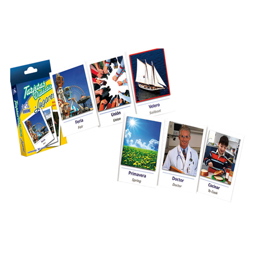 6038 TARJETAS DIDACTICAS ACCIONES C/30 PZAS