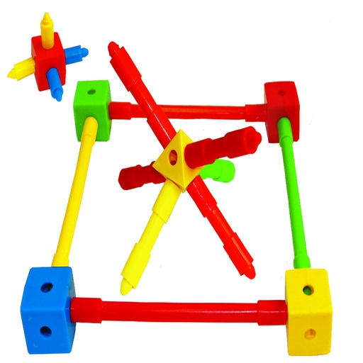 3210 GEOMETRÍAS VOLUMÉTRICAS ENSARTABLES C/30 PZAS