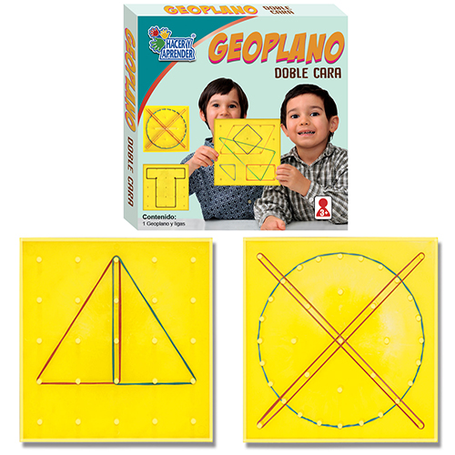 PL0003 GEOPLANO DOBLE CARA EN CAJA