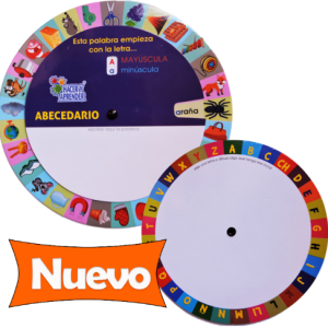 7127 GIRA EL DISCO Y APRENDE ABECEDARIO