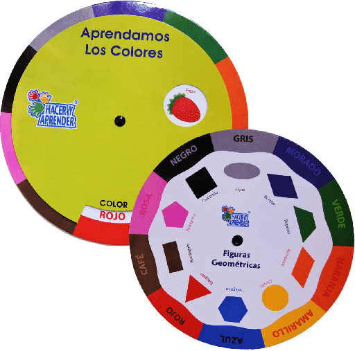 7126 GIRA EL DISCO Y APRENDE COLORES