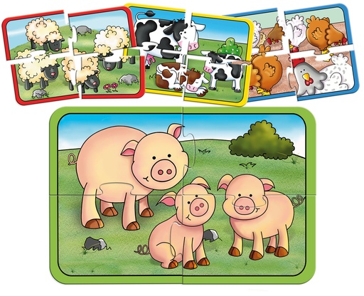 7103 ROMPECABEZAS PREESCOLAR GRANJA