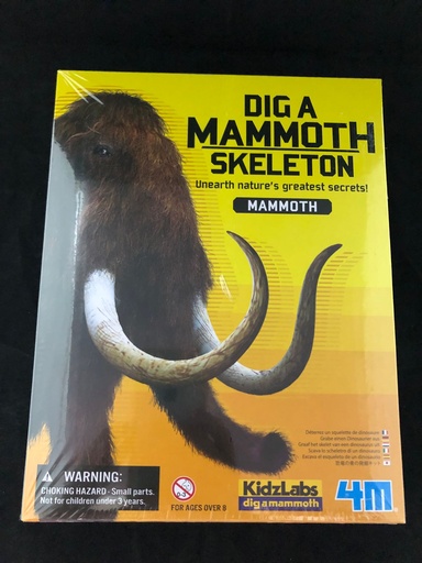 JUEGO DE PALEONTOLOGÍA MAMMOTH