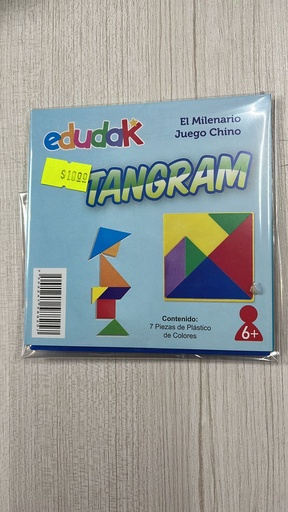 TANGRAM EN BOLSA EDUCAK C/7 PZAS