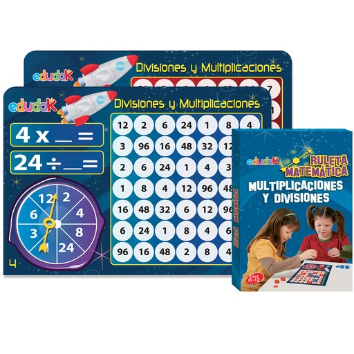 6078 RULETA MATEMATICA DE MULTIPLICACION Y DIVISION