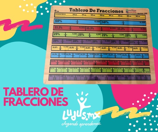 TABLEROS DE FRACCIONES ESMERALDA