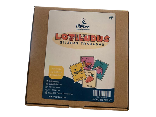 LOTILUDUS SILABAS TRABADAS  C/16 TABLEROS