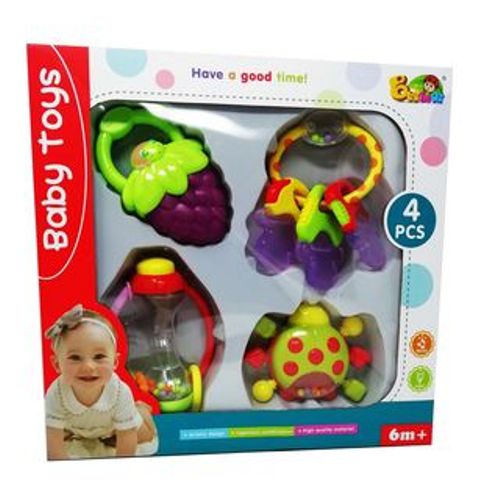 KIT 2 DE SONAJAS CON LUZ Y SONIDO