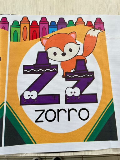 LONA ABC CRAYOLA