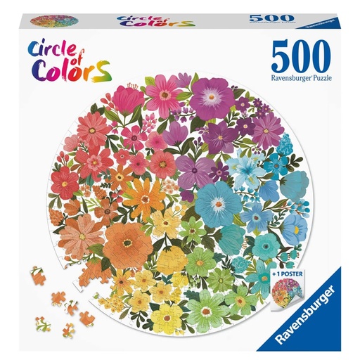 ROMPECABEZAS FLORES 500 PZAS