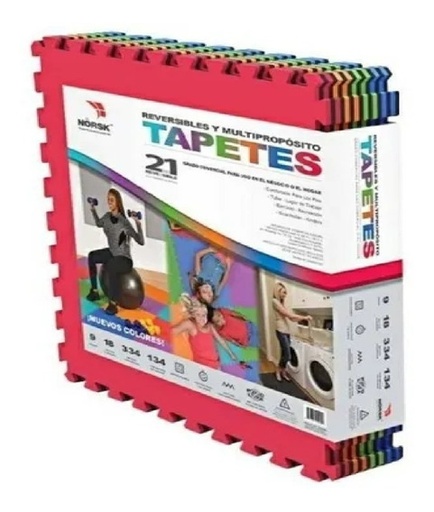 TAPETE FOMY DE 9 PZAS 3.5 MTS 