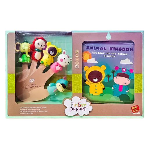 LIBRO TITERES DE DEDO JUNGLA