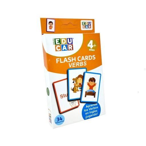 FLASH CARDS VERBOS BILINGUE 