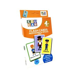 FLASH CARDS PROFESIONES Y OFICIOS BILINGUE 