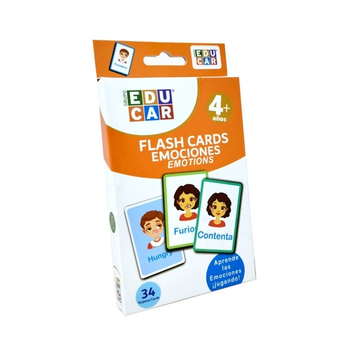 FLASH CARDS EMOCIONES BILINGUE 