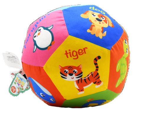 PELOTA SONAJERA DE TELA XL ANIMA